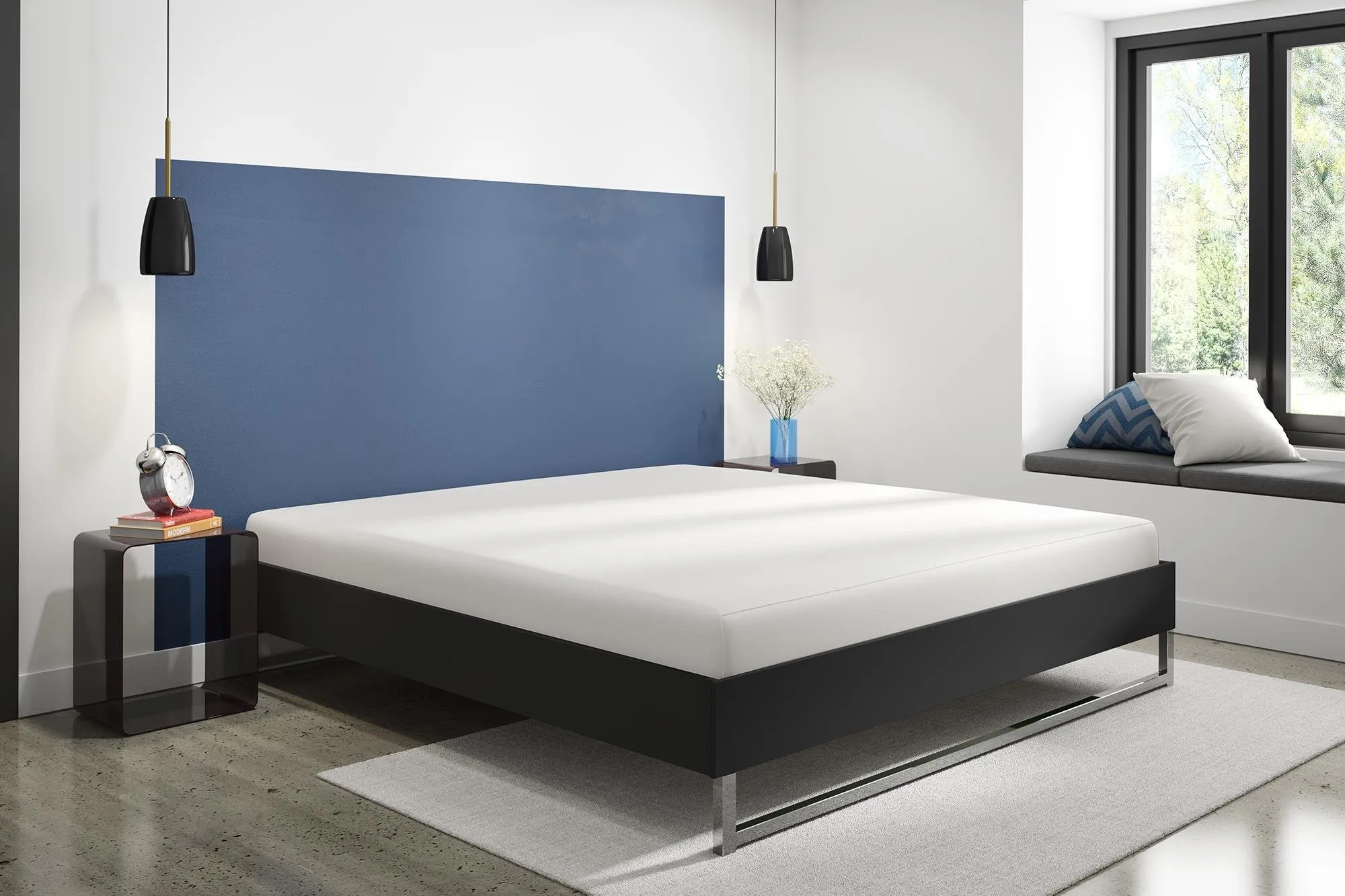 906007 UPC 029986547446 -Signature Sleep Memoir 8-Inch Memory Foam Mattress, King