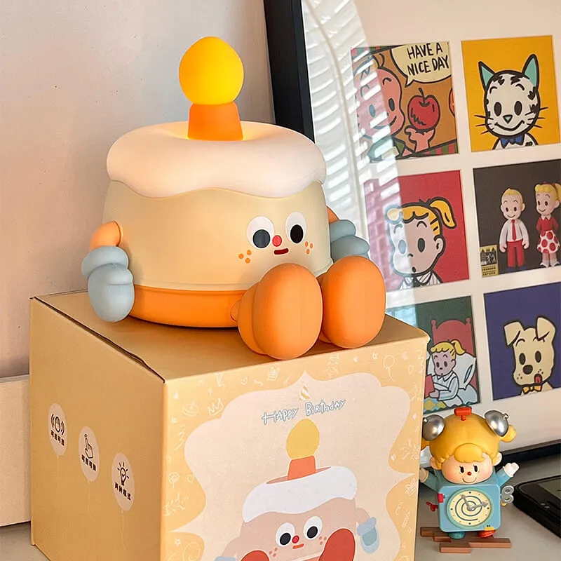 Adjustable Cute Cake Night Light & Phone Stand
