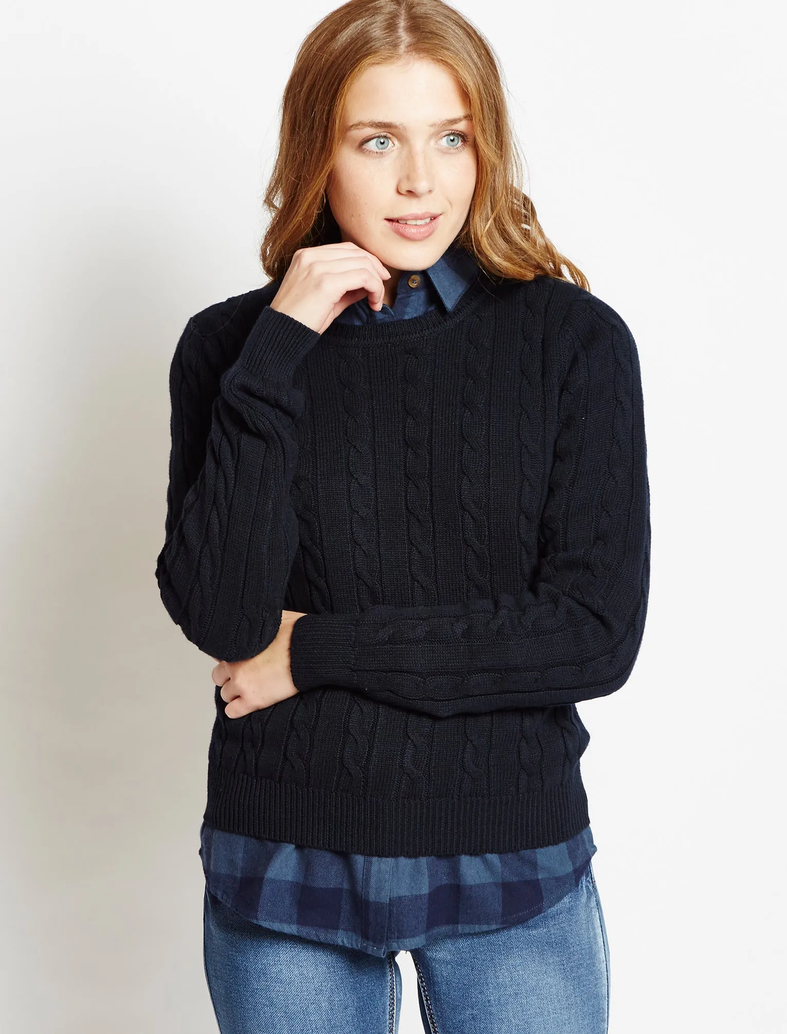 Amara Reya Anouk red jumper