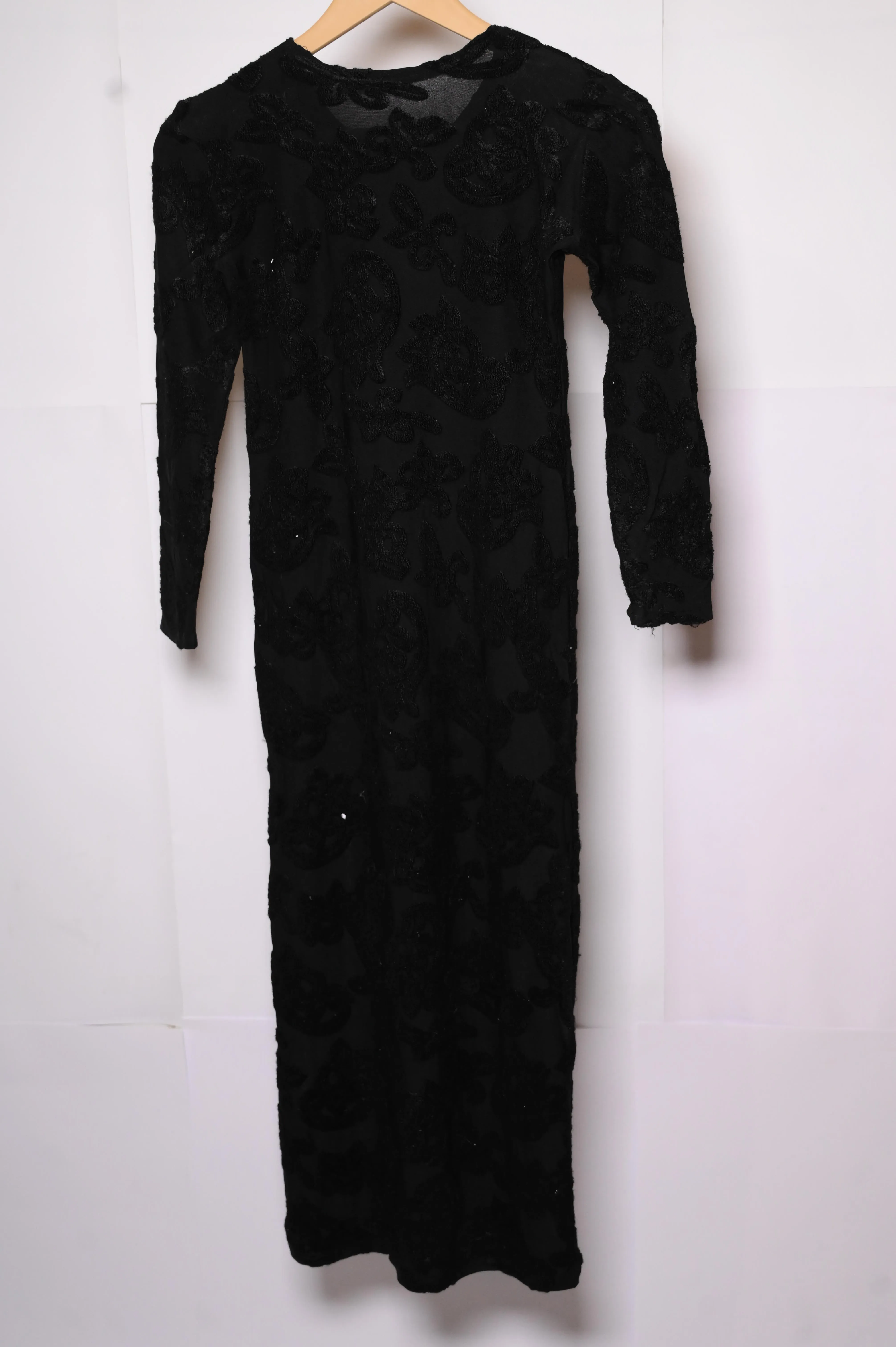 Amnesia Black Bodycon Dress - Small