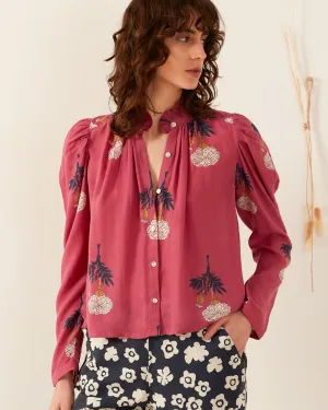 Arte Hibiscus Rose Shirt