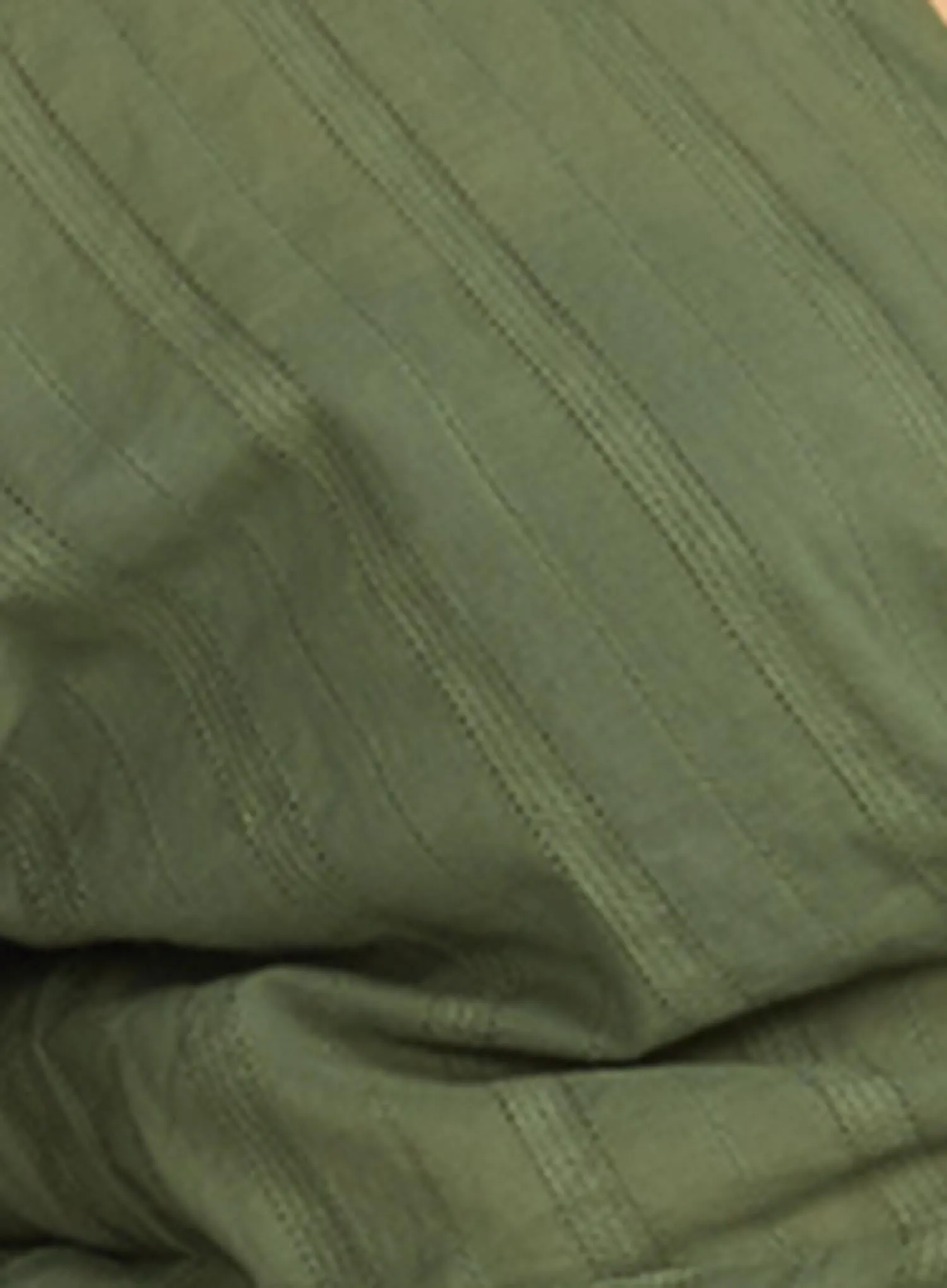 Artesands: Resort Wear Handel Bandeau Long Maxi Dress Olive