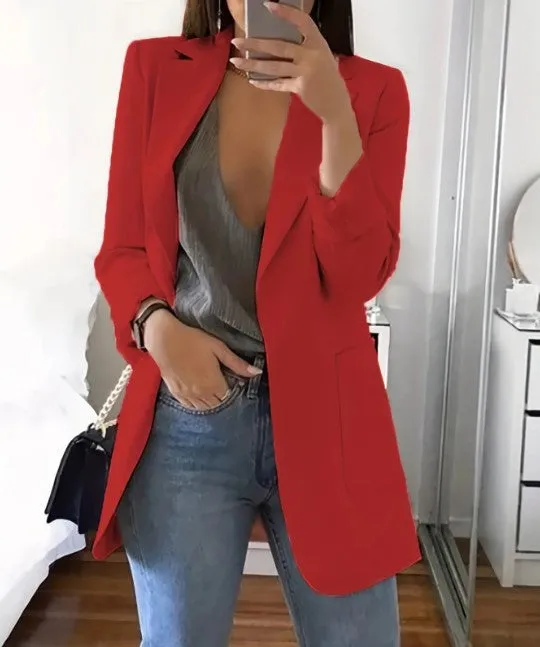 Avena  Stijlvolle oversized blazer voor een moeiteloze look