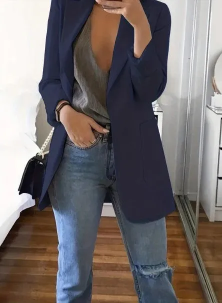 Avena  Stijlvolle oversized blazer voor een moeiteloze look
