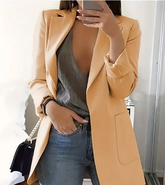 Avena  Stijlvolle oversized blazer voor een moeiteloze look
