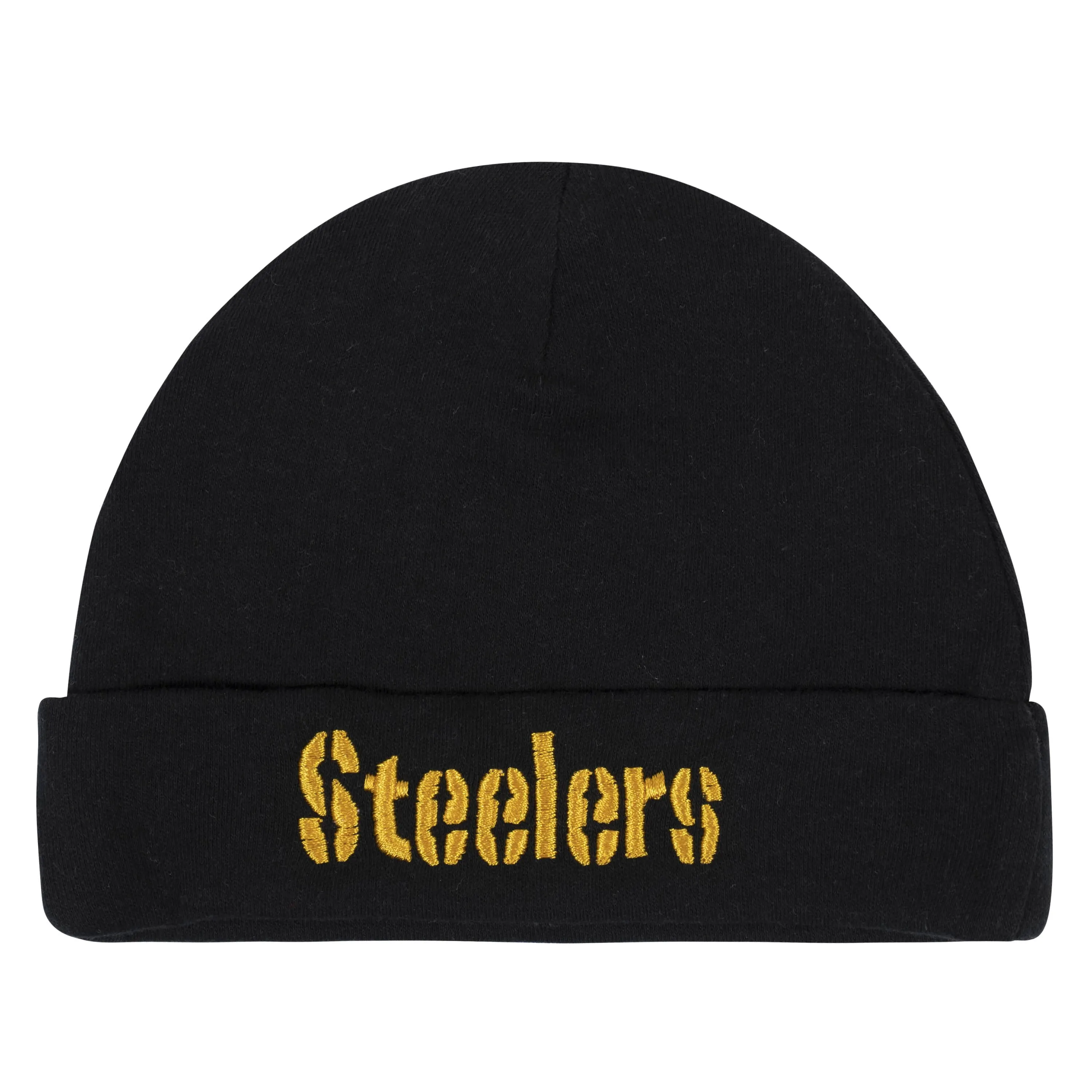 Baby Boys Pittsburgh Steelers 3-Piece Bodysuit, Pant and Cap Set