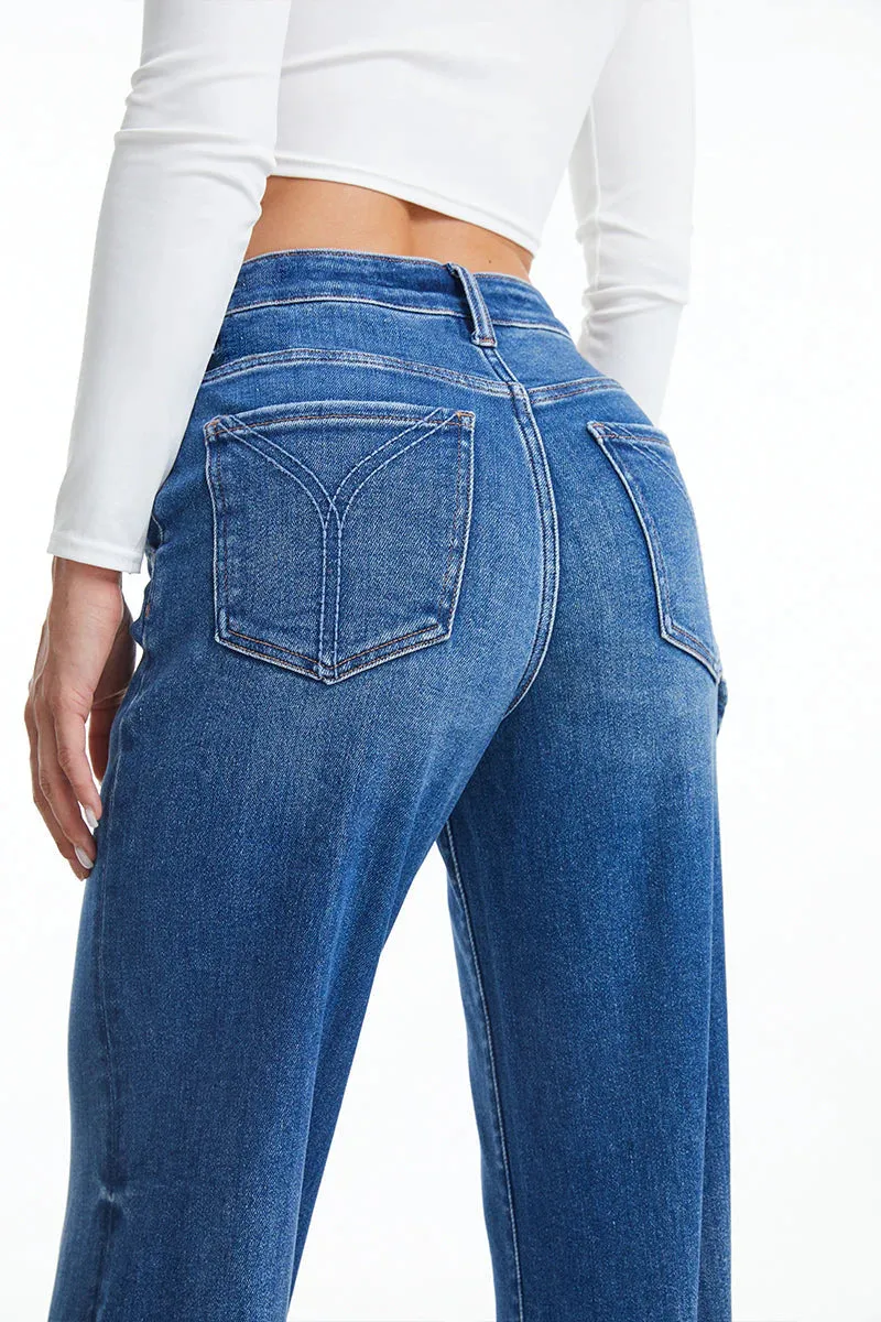 Bayeas Carpenter Wide Leg Flare Jeans