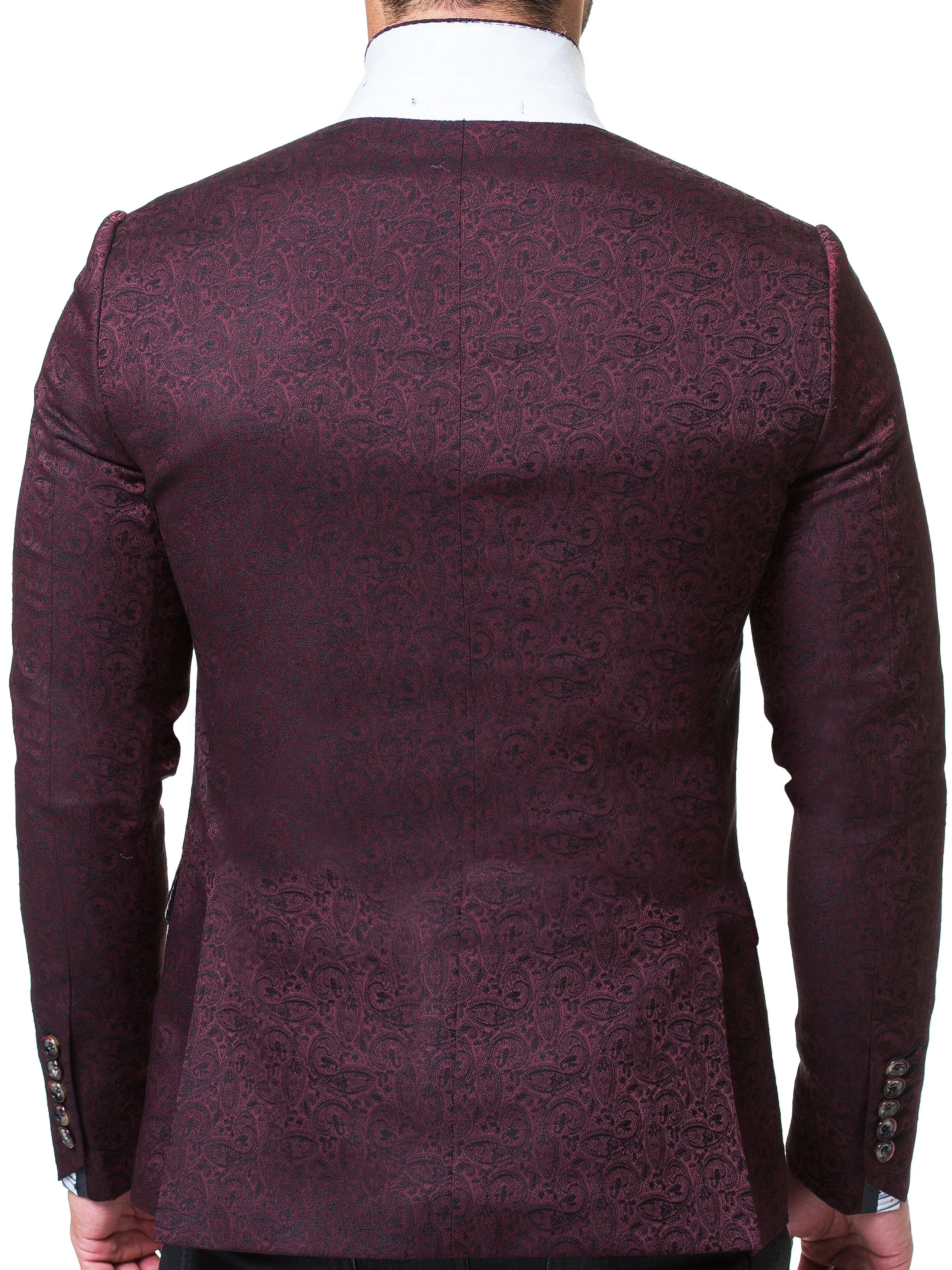 Blazer Socrate Paisley Red