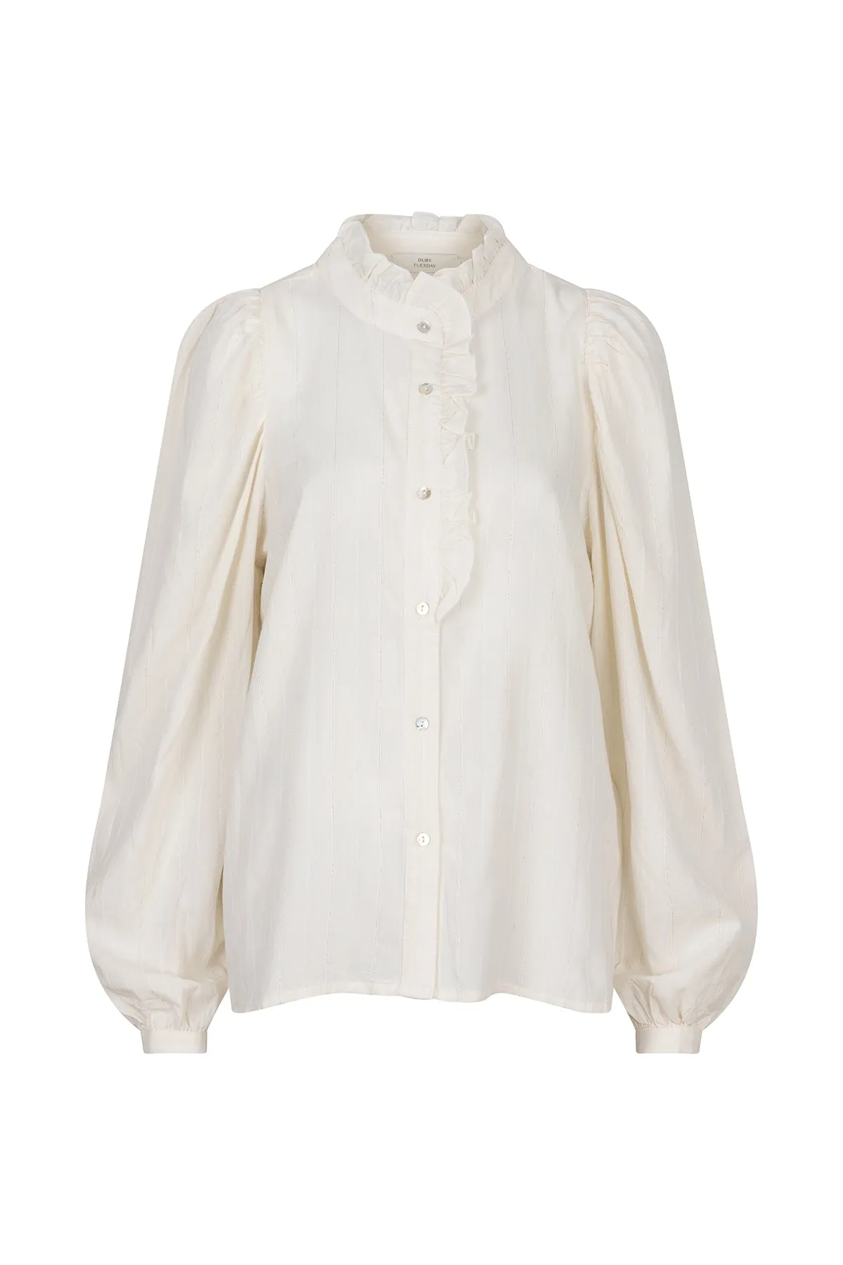 CADY BLOUSE CARAMEL STRIPE