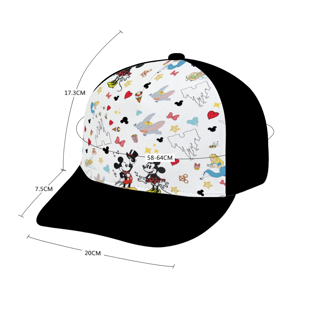 Classic Character Designed - Adult Baseball Cap