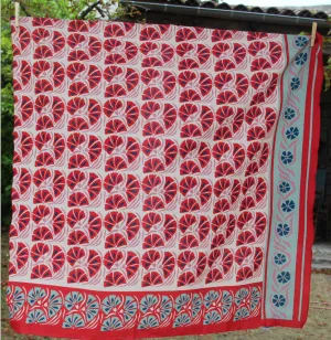 Cotton square scarf | Diego
