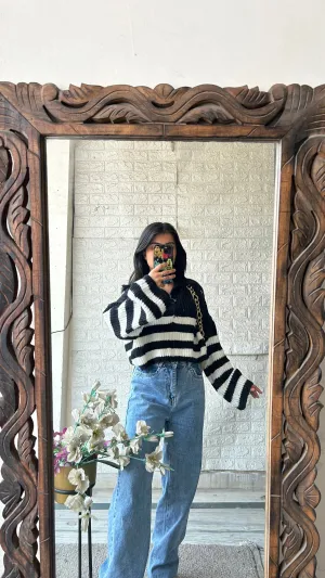 Crop sweater M
