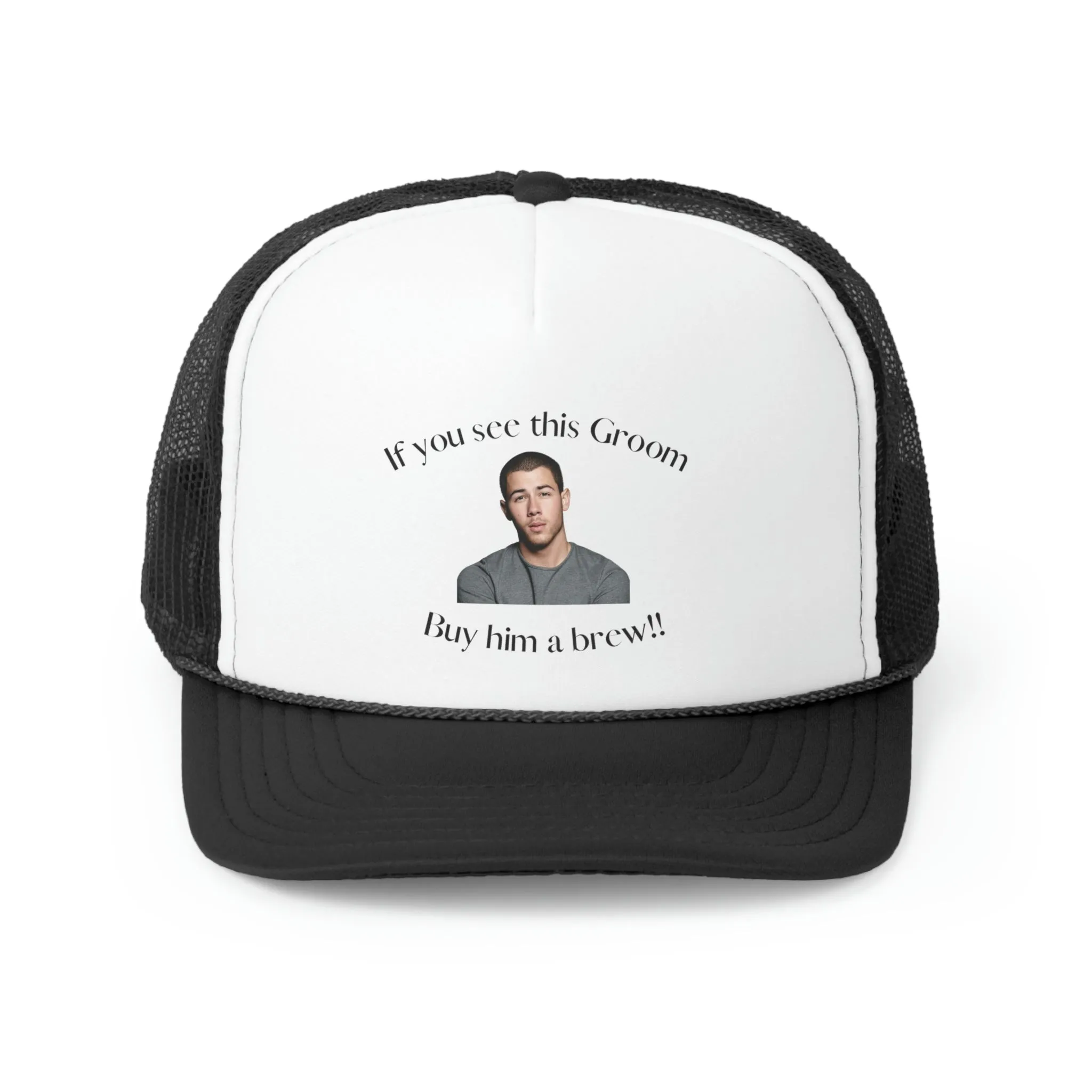 Customized Trucker Caps - For ANY Party - Bachelor/Bachelorette Parties - Fully DIY Customizable