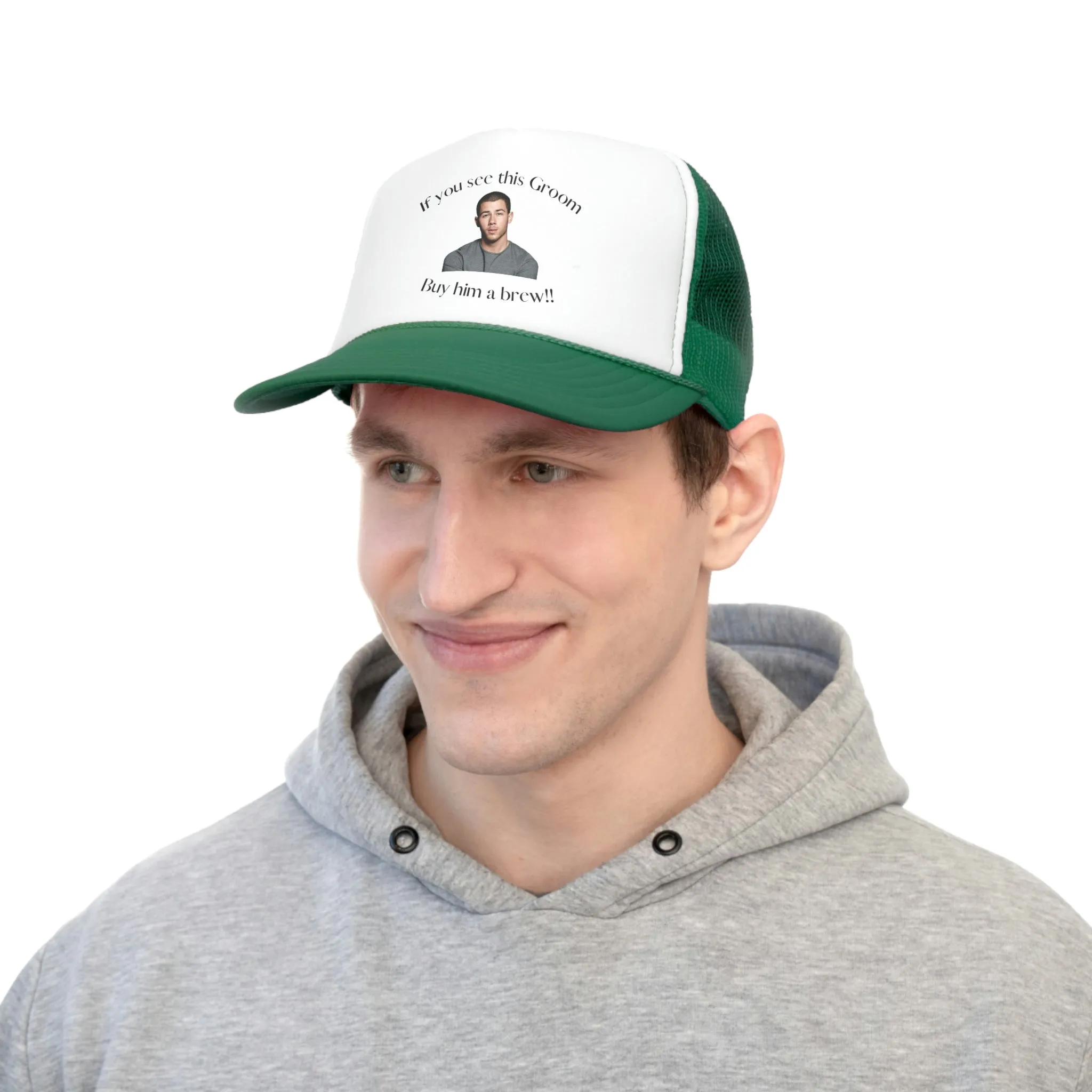 Customized Trucker Caps - For ANY Party - Bachelor/Bachelorette Parties - Fully DIY Customizable