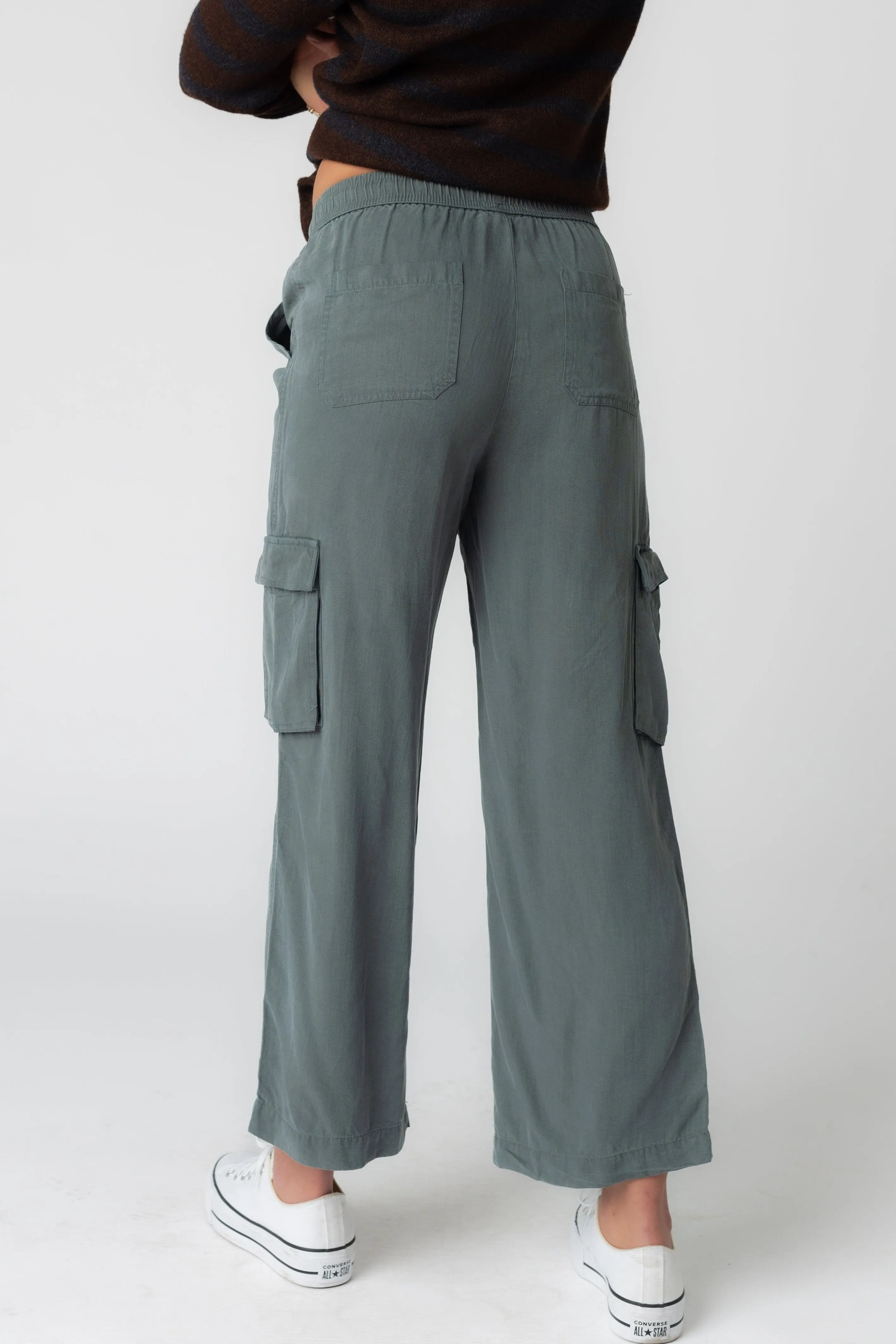 Drawstring Cargo Pants