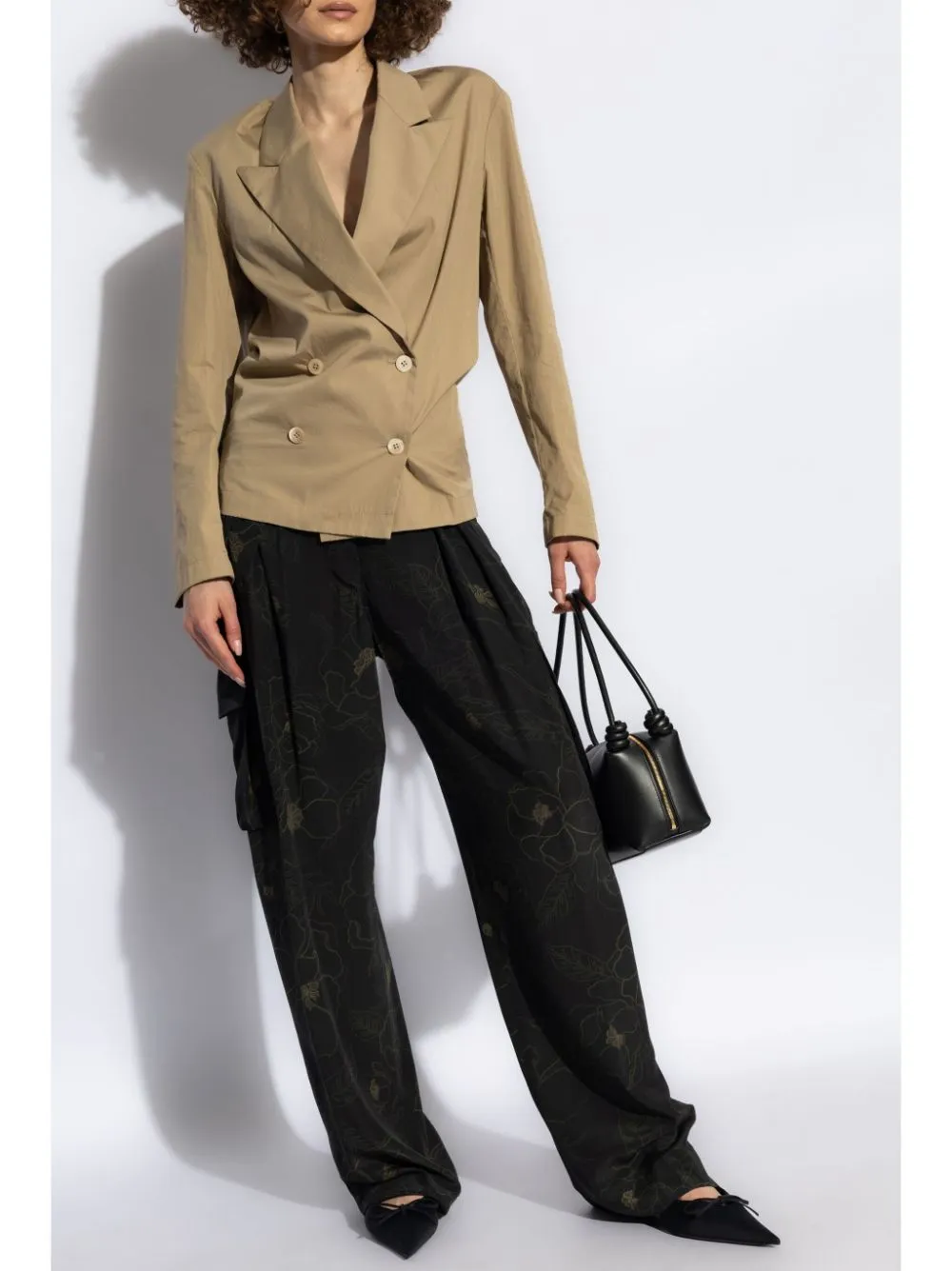 DRIES VAN NOTEN - Women Polkam Pants