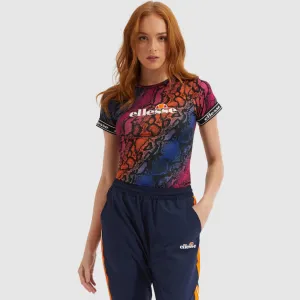 ELLESSE: SNAKESKIN THONG BODYSUIT