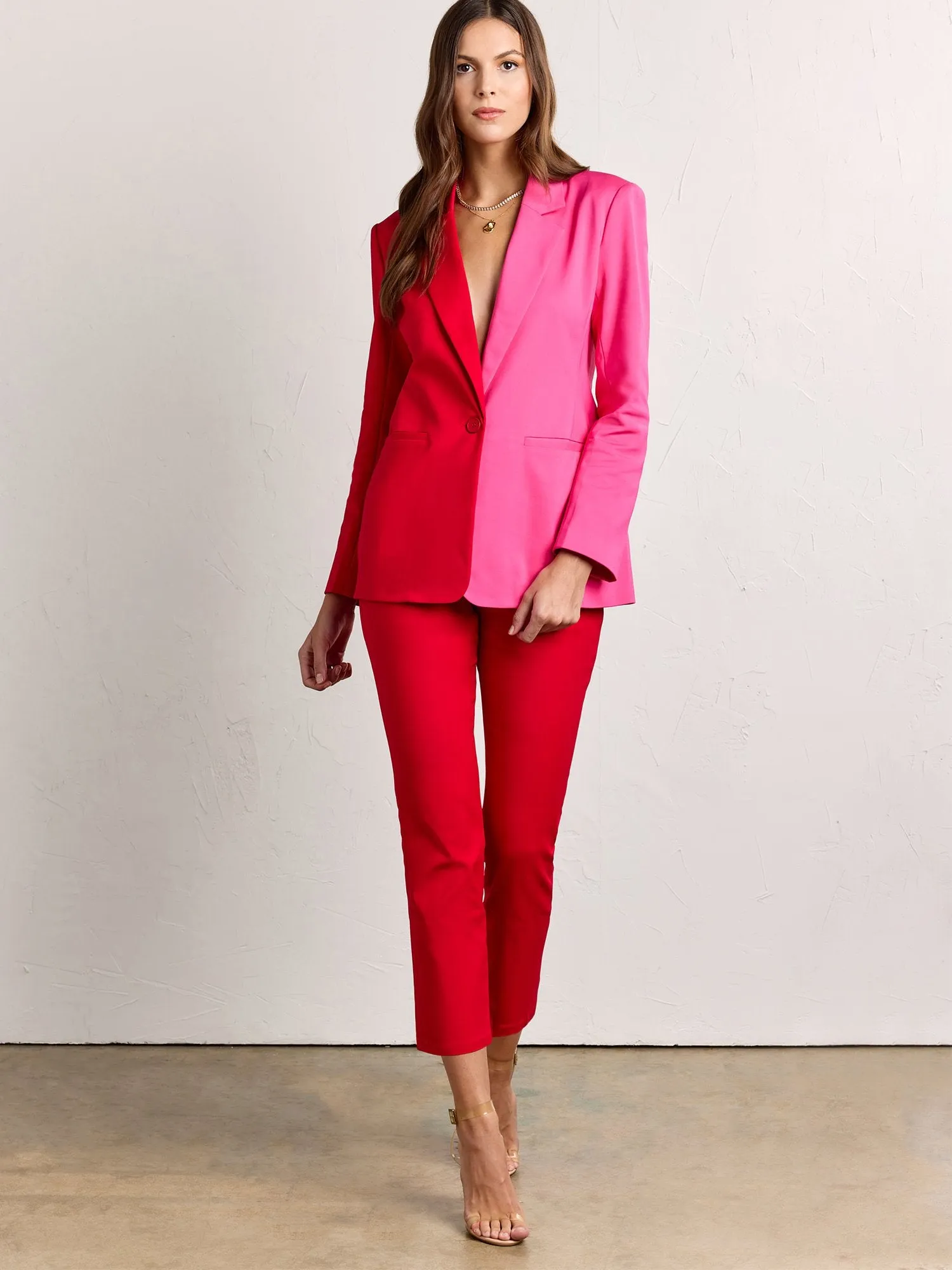 English Factory Colorblock Boyfriend Blazer - Brands We Love