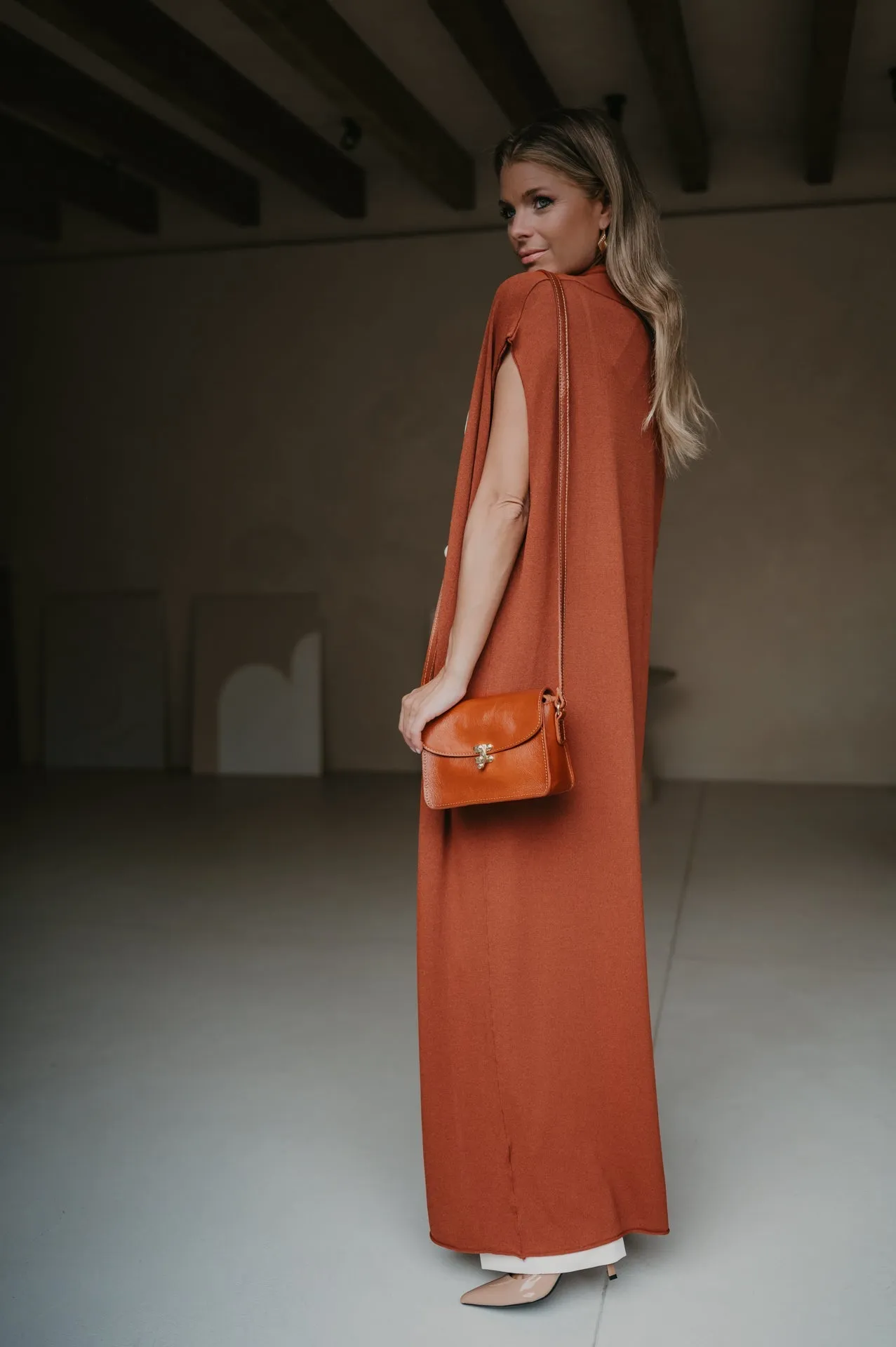 Fidero gilet I Terracota