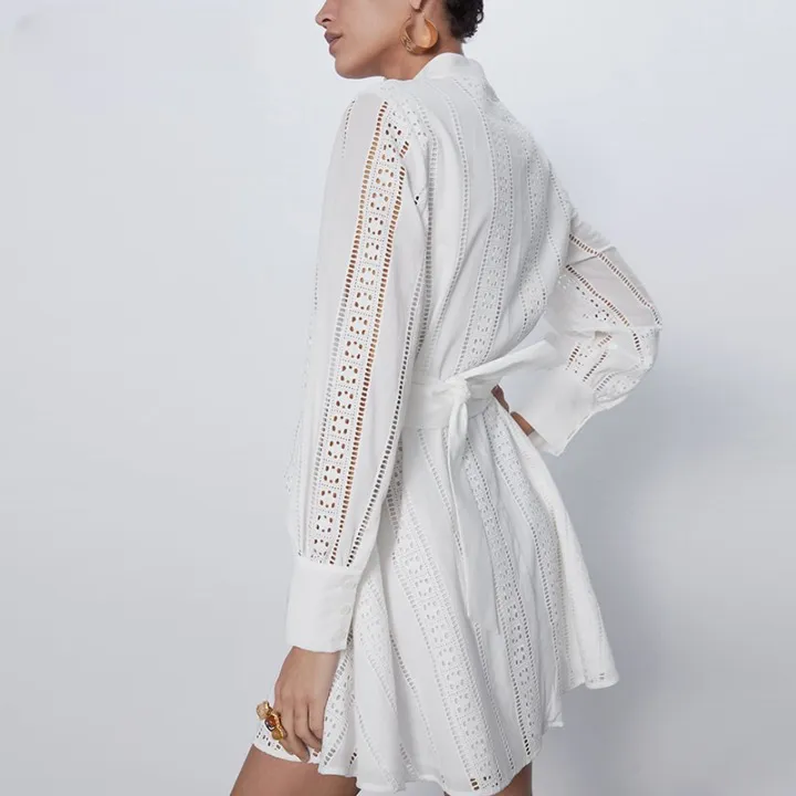 FLYTONN-Sexy spring and summer dresses, party dresses, graduation gifts,Ansel Lace Mini Dress