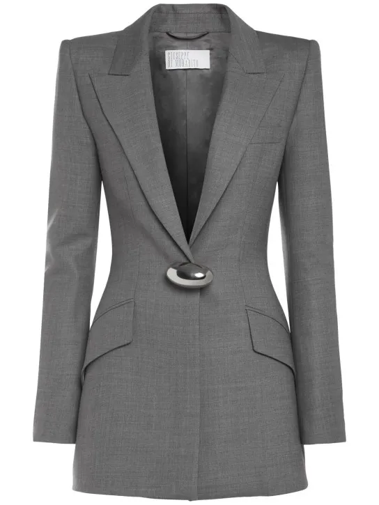 Giuseppe Di Morabito   Stretch wool blazer 