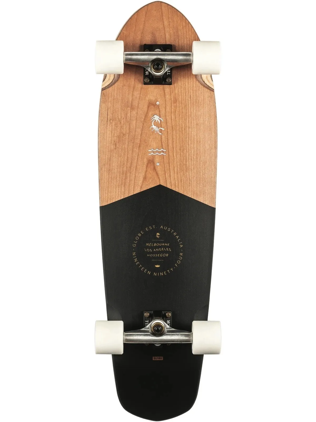 Globe - Big Blazer Black Cherry Cruiser 9.125 Complete Skateboard