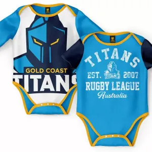Gold Coast Titans Bodysuit 2pc Gift Pack