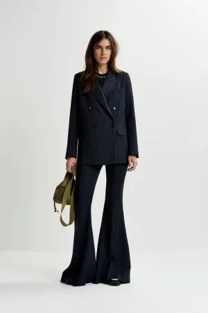 GRAFFITI DOUBLE BREAST BLAZER NAVY