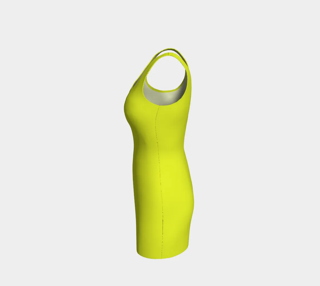 Granny Smith Apple Bodycon Dress