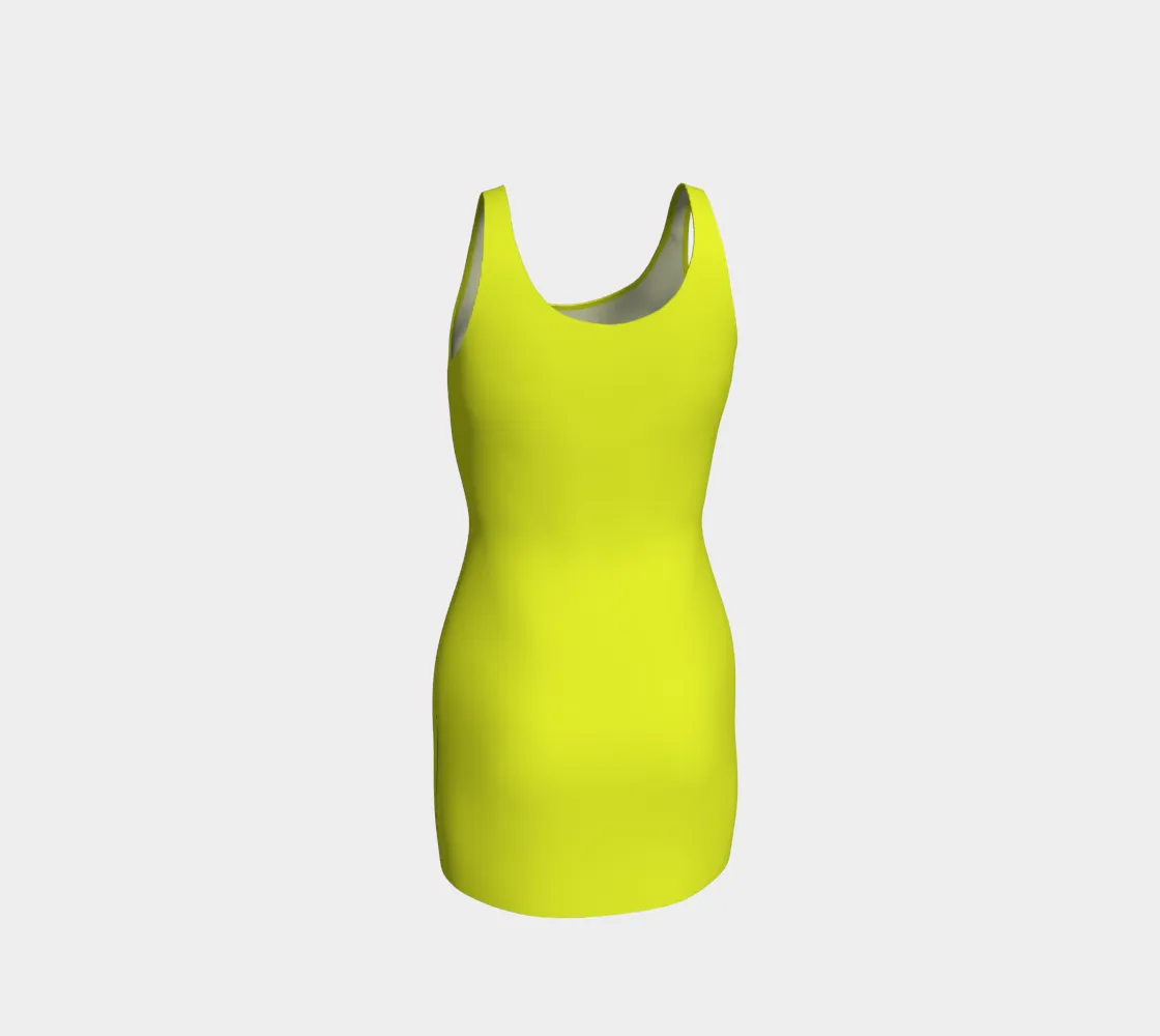 Granny Smith Apple Bodycon Dress
