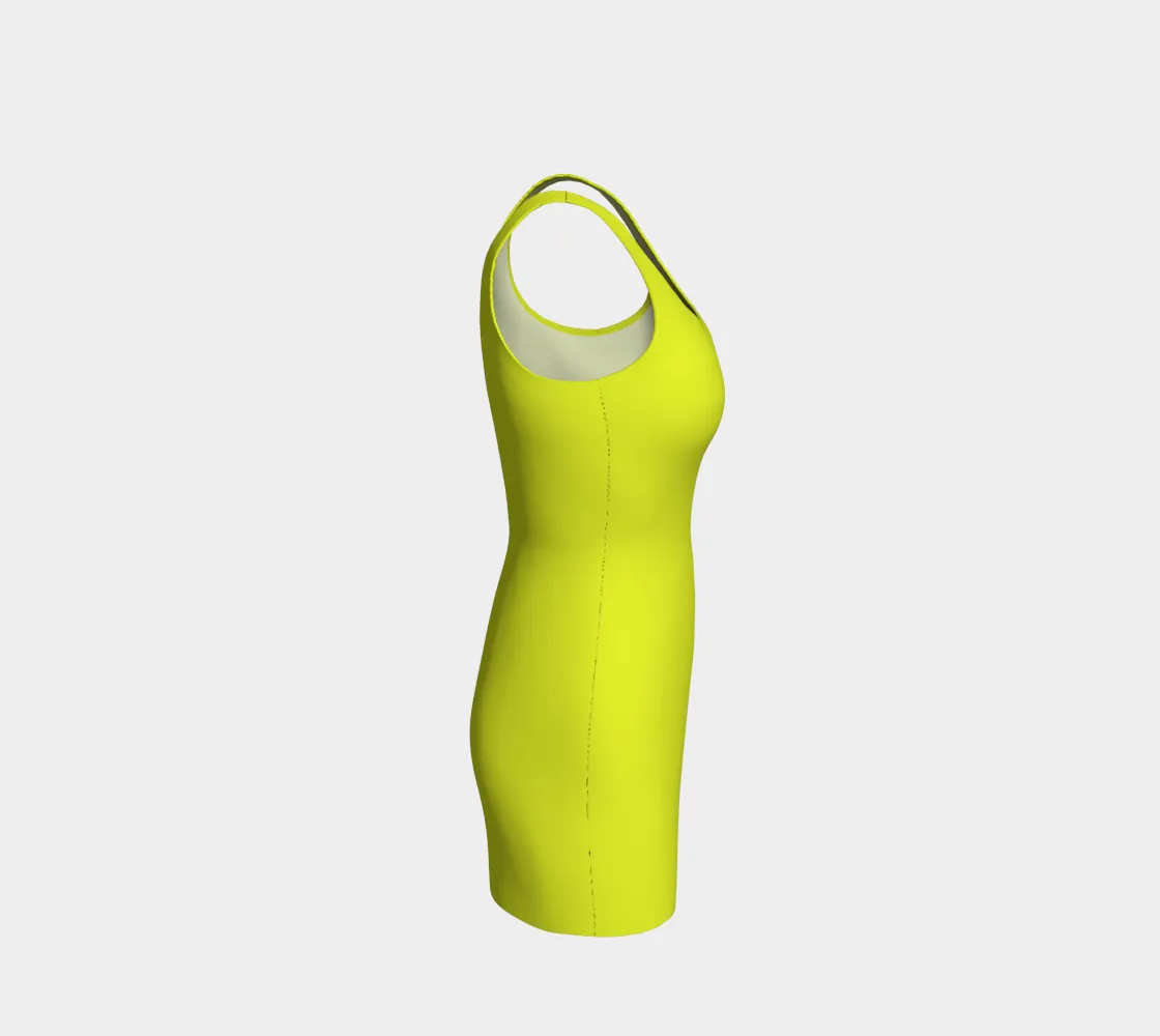 Granny Smith Apple Bodycon Dress