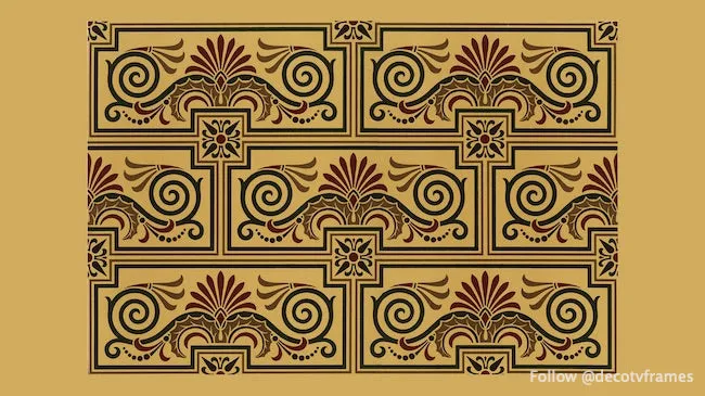 Greek pattern from The Practical Decorator and Ornamentist (1892)