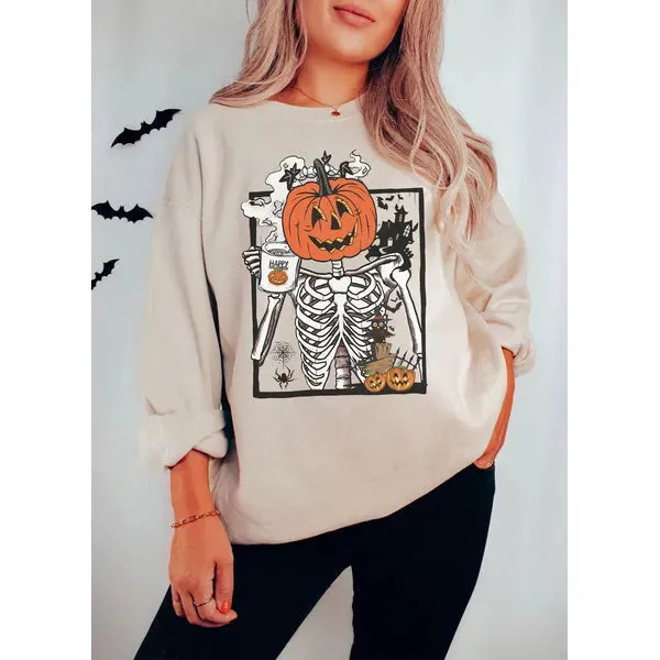 Halloween Fashion Shirt Women's Wear Letter Print Top