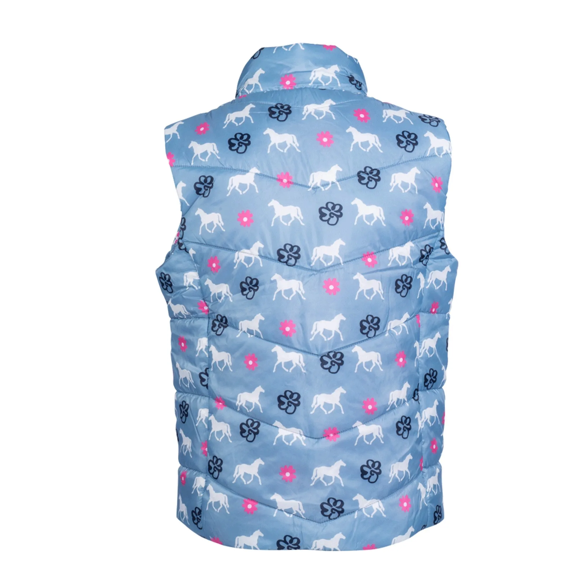 Hkm Kids Bria Gilet - Smokey Blue