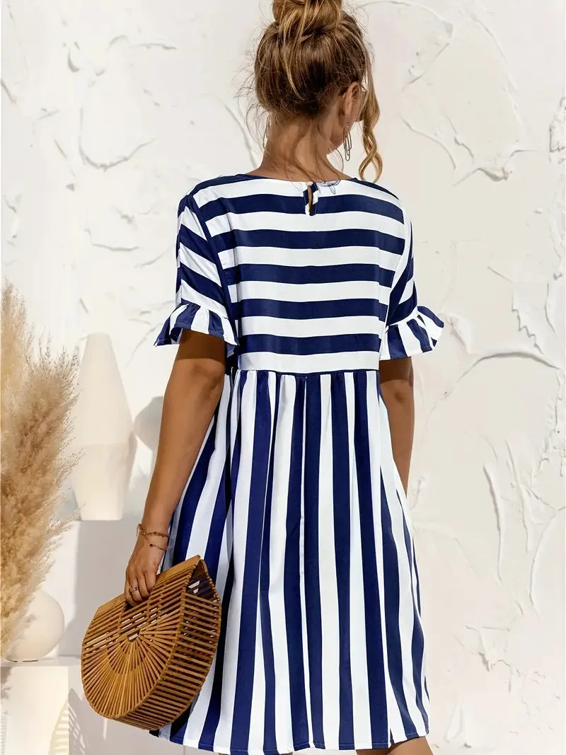 Hélène - Nautical Style Dress