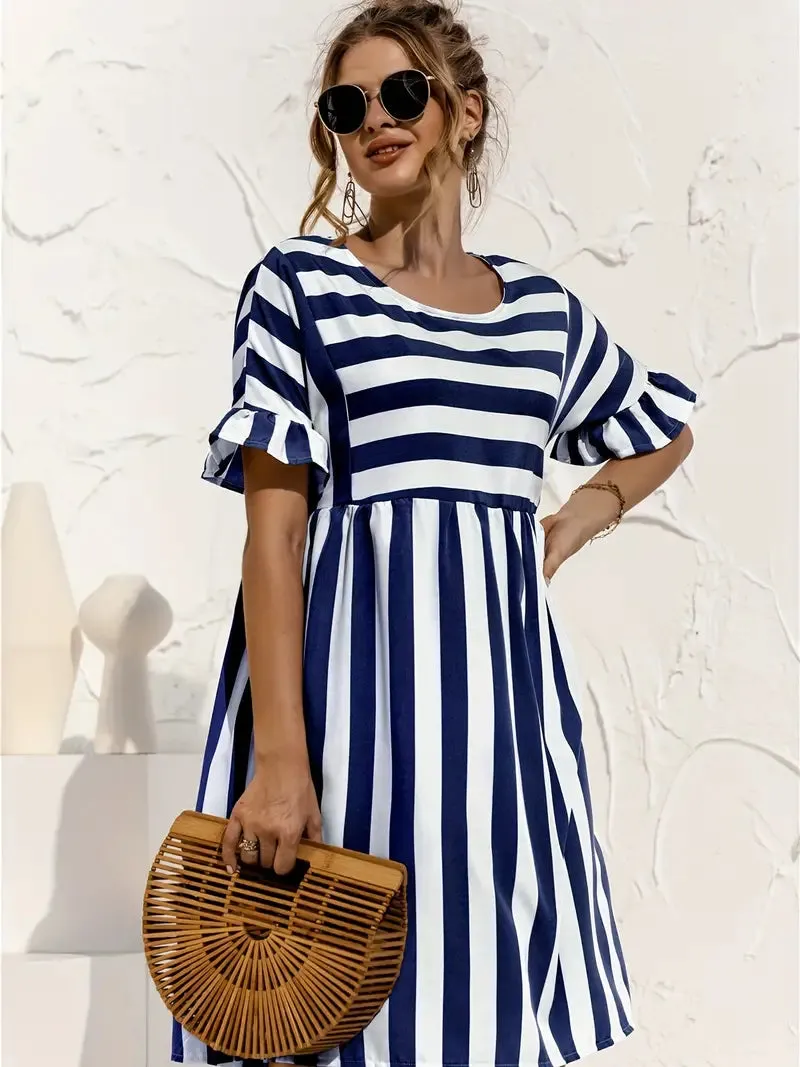 Hélène - Nautical Style Dress