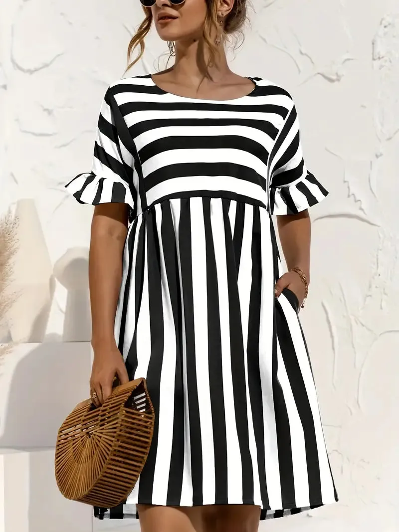 Hélène - Nautical Style Dress