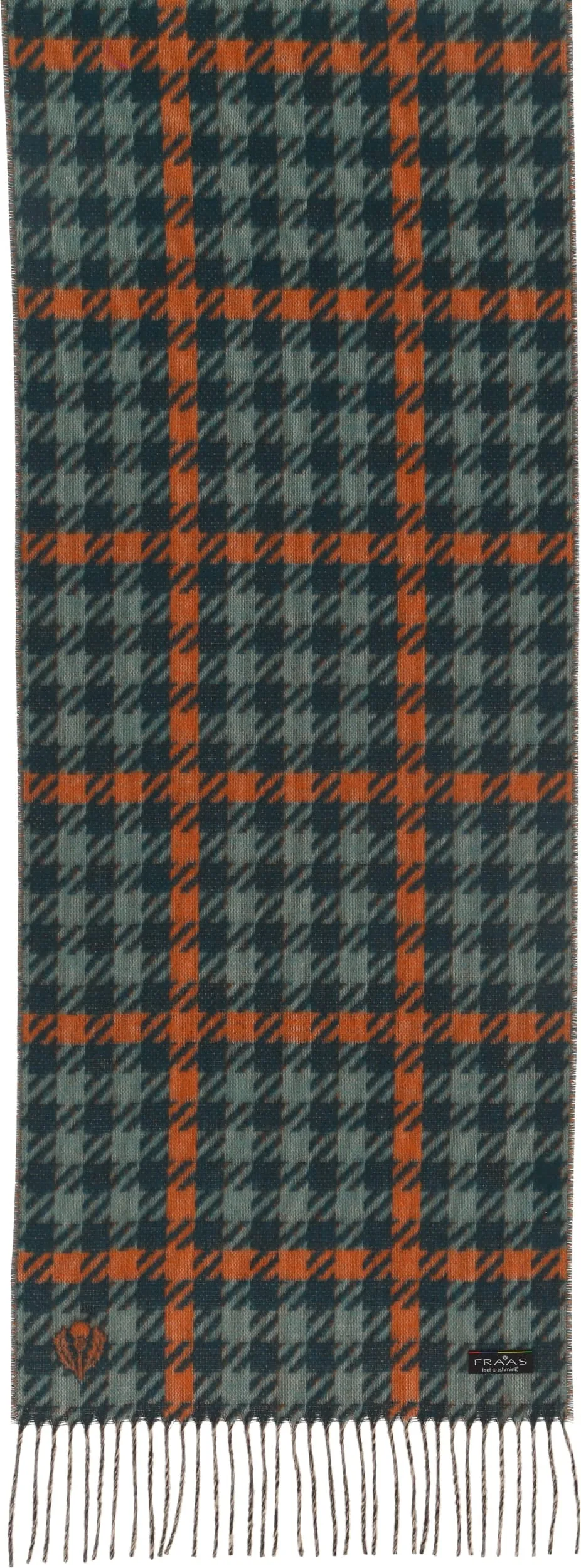 Houndstooth Check Cashmink Scarf