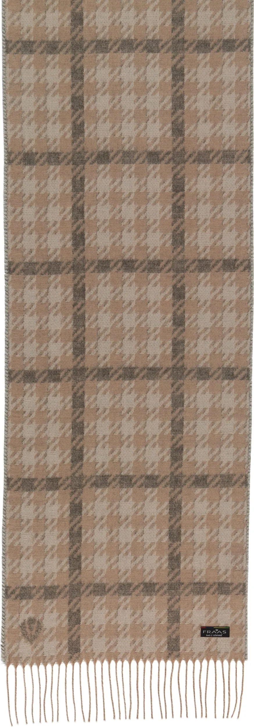Houndstooth Check Cashmink Scarf