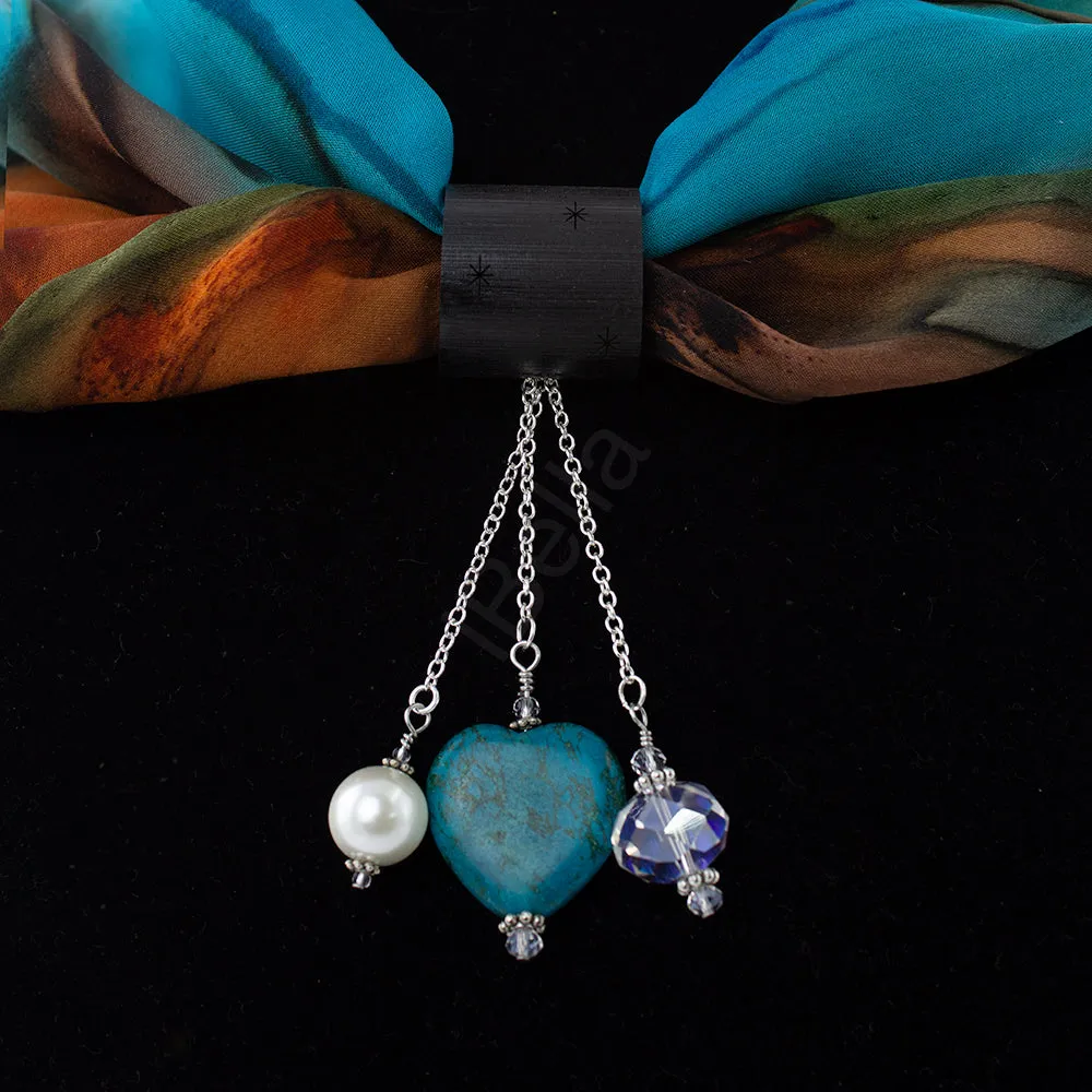 iBella® Scarf Slide Jewelry Set - Lahaina