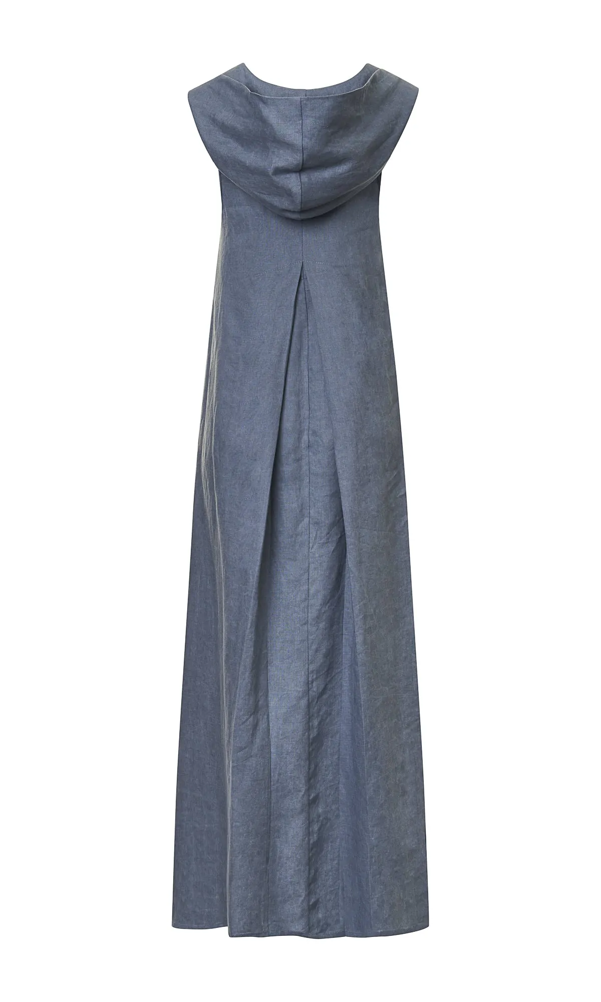 Inverted Pleat Maxi Dress