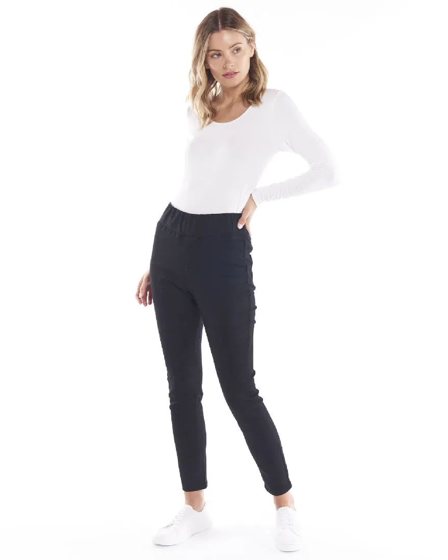 KELLI LONG SLEEVE TOP - WHITE