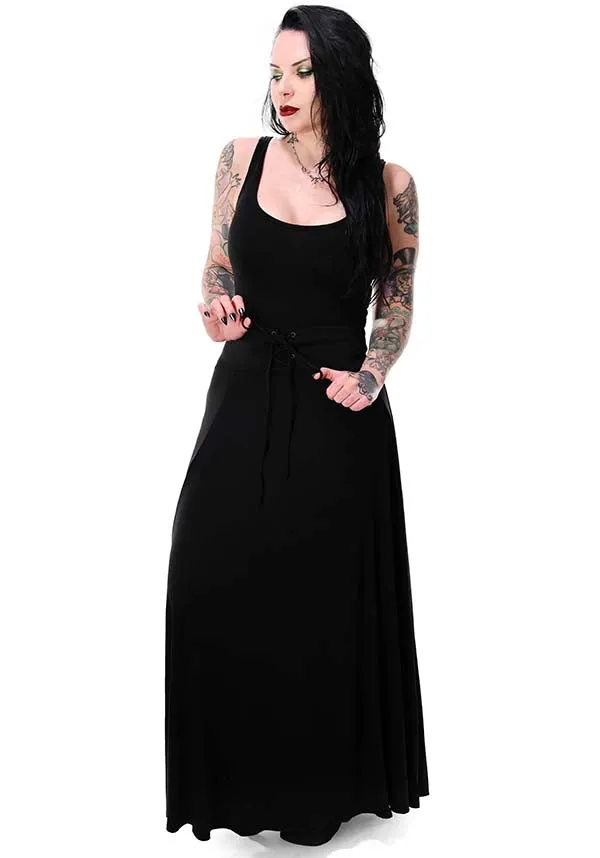 Lace Up | MAXI SKIRT