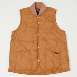 Lavenham Bomber Gilet- Brick