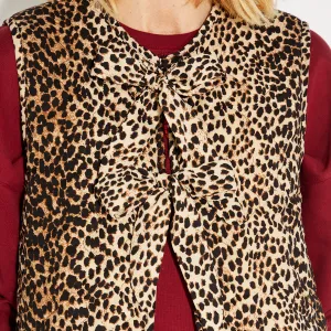 Leopard Gilet