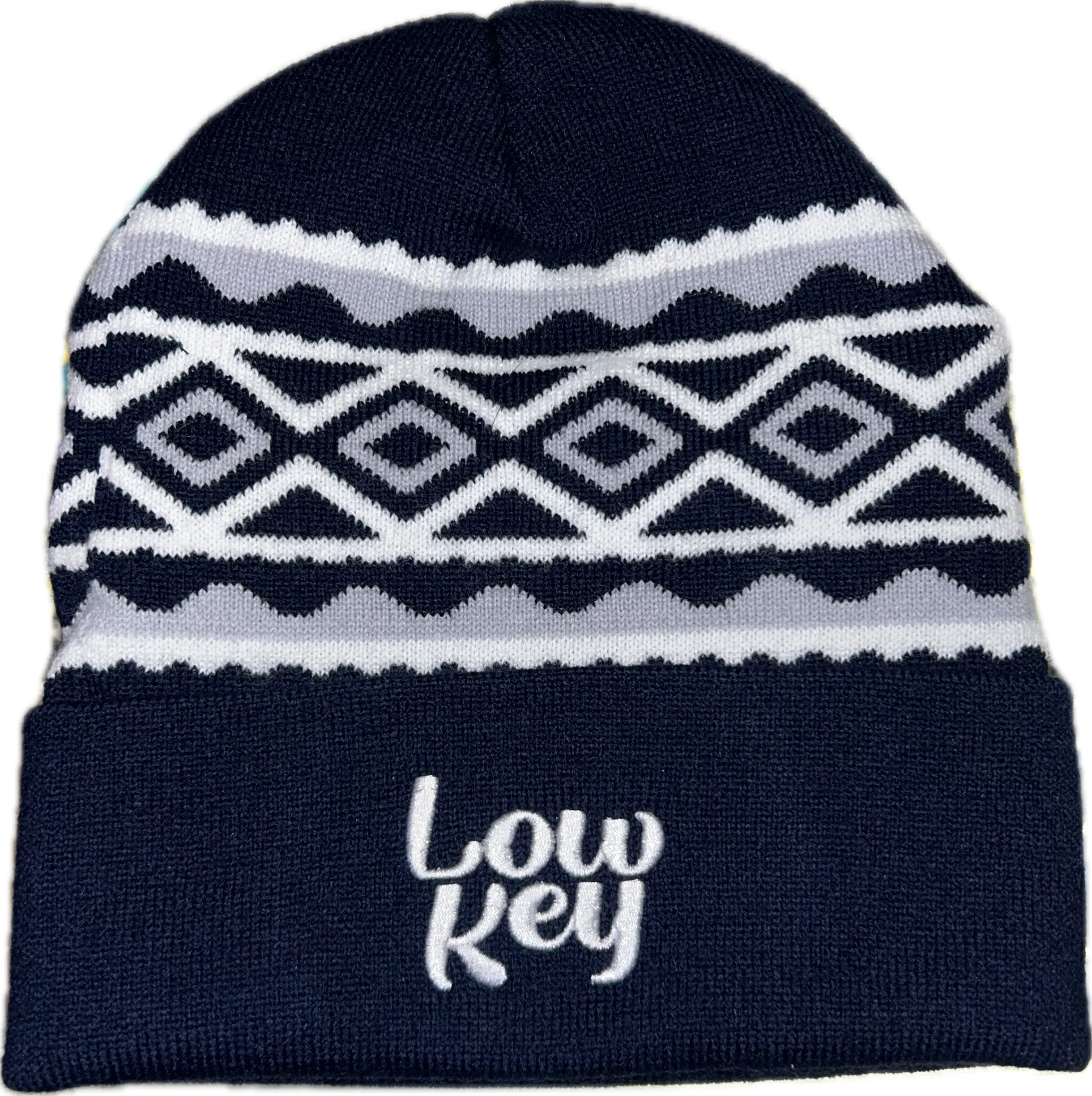 Low Key Holiday  - Blue Beanie