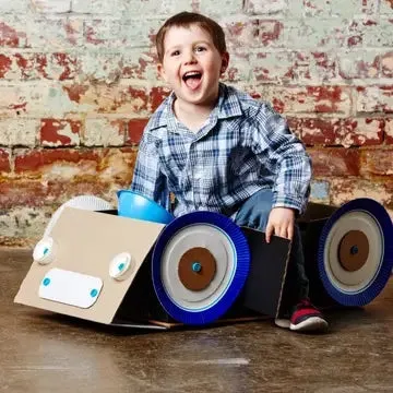 Make Do 'Explore' Upcycled Cardboard Contsruction Toolkit