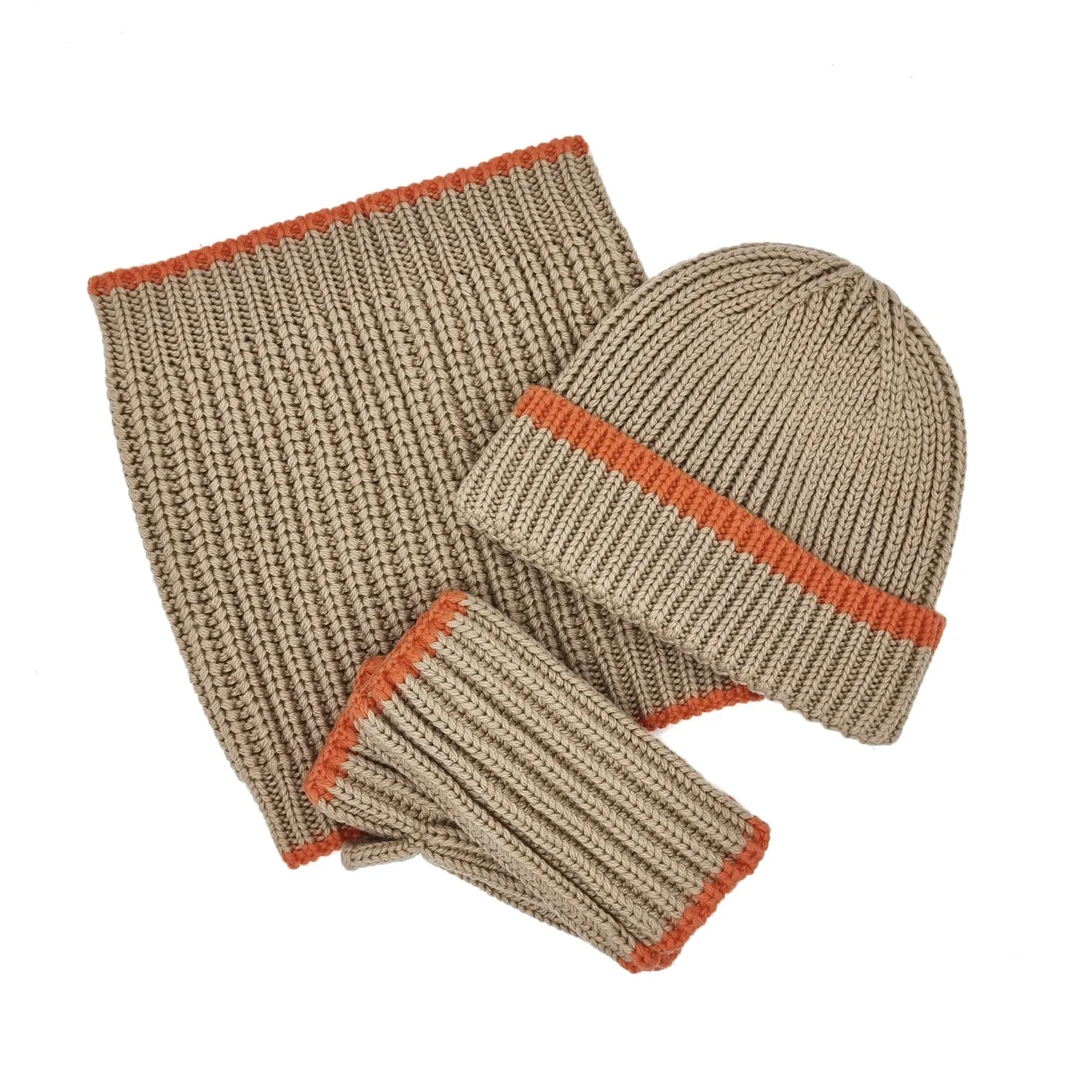 Marta Recycled Beanie - Camel