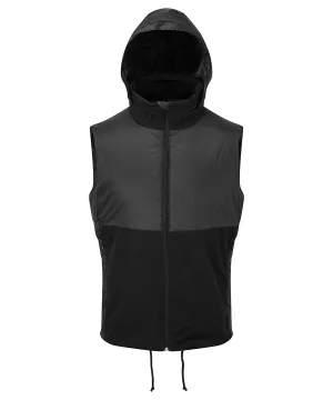 Mens TriDri® insulated hybrid gilet | Black