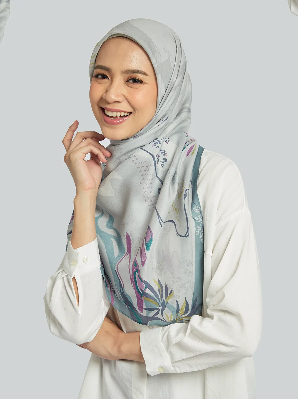 MINKA SCARF SEASALT